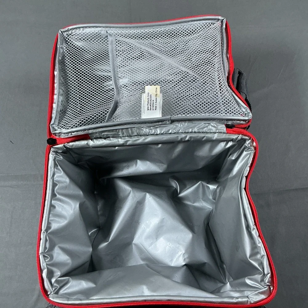 Igloo Playmate Gripper MaxCold 16 Can Cooler Bag Sandstone Red 4901088 NWT